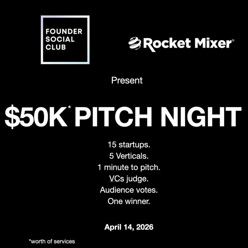 Cover Image for ⚡ The 60-Second Showdown | $50K+ Pitch Competition in services