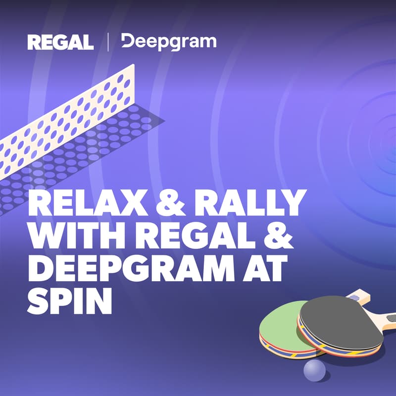 Cover Image for Relax & Rally with Regal & Deepgram at HumanX