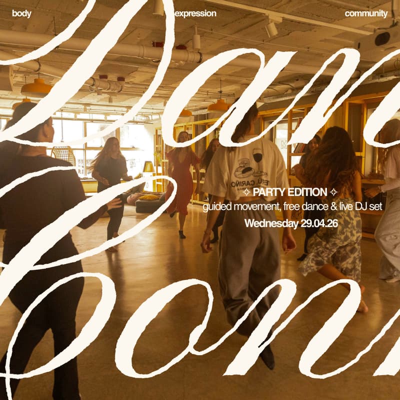 Cover Image for Dance & Connect: Special Edition Vol.1 🪩 guided movement, free dance & live DJ set