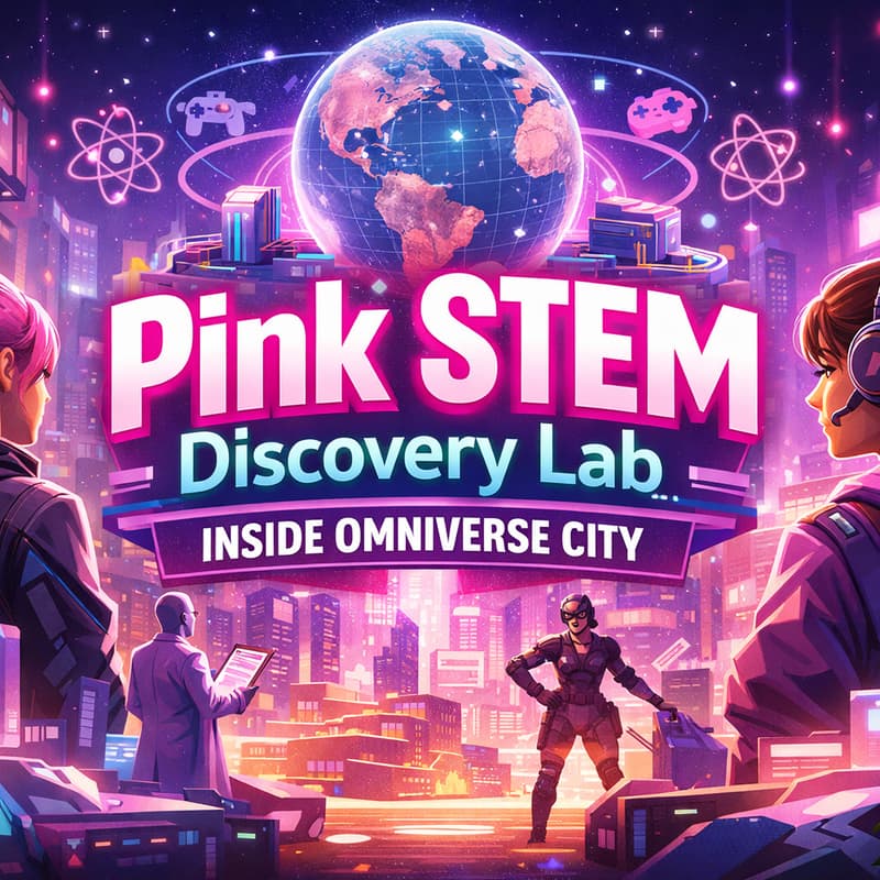 Cover Image for Pink STEM Discovery Lab: Enter the Omniverse