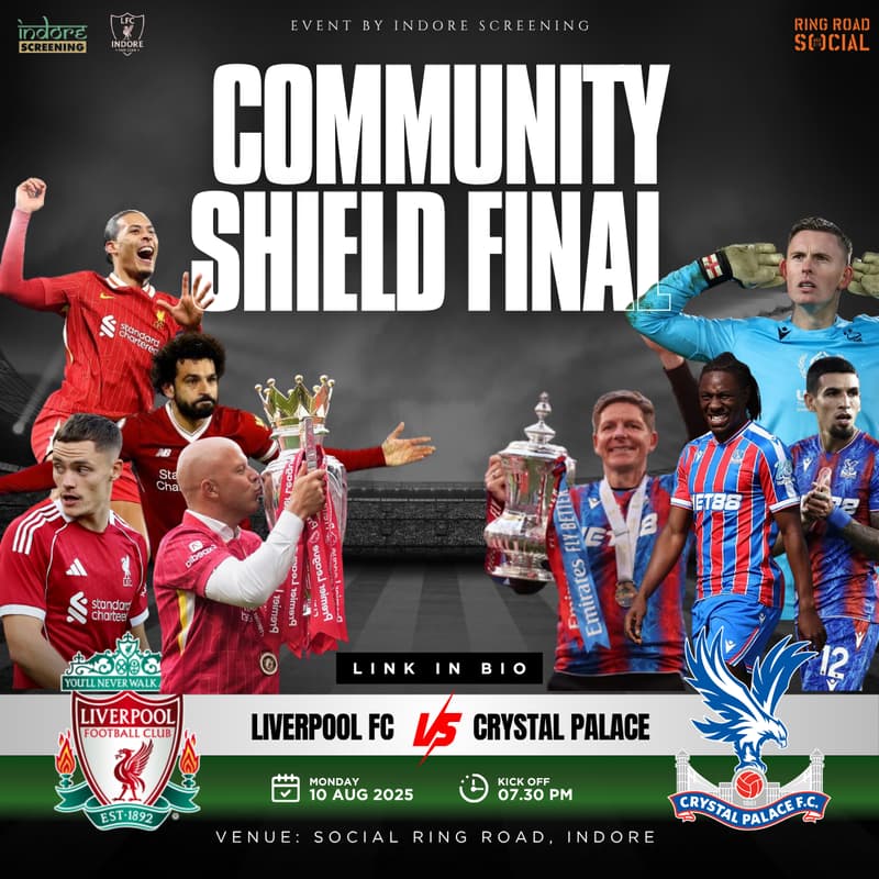 Cover Image for [Community Shield Final] Liverpool vs Crystal Palace