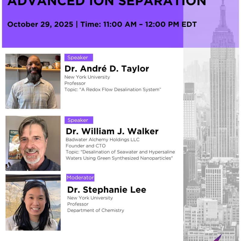 Cover Image for Advanced Ion Separation