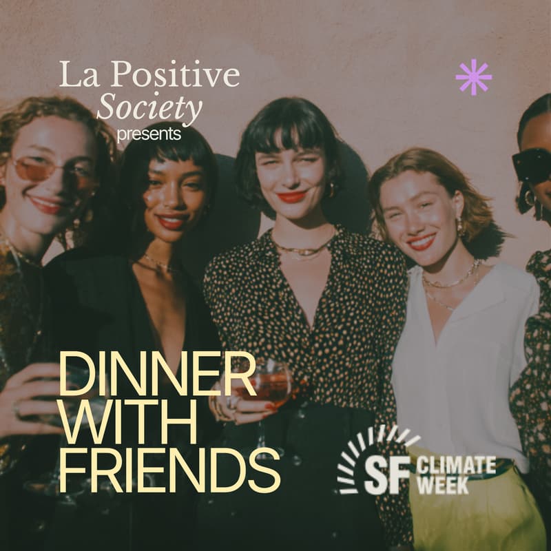 Cover Image for Dinner With Fashion Friends during SF Climate Week