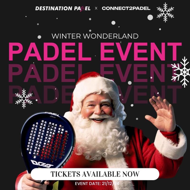 Cover Image for Winter Wonderland Introduction To Padel Event 🎾☃️🎾