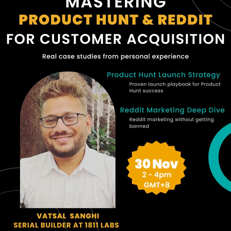 Cover Image for Mastering Product Hunt & Reddit for Customer Acquisition