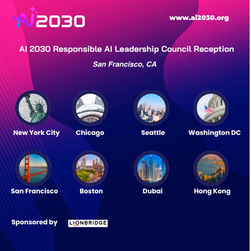 Cover Image for No.40 AI 2030 Responsible AI Leadership Council Reception