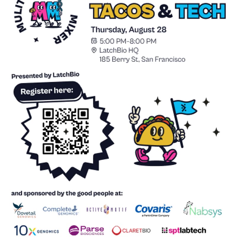 Cover Image for Tacos & Tech: Multiomics Mixer San Francisco
