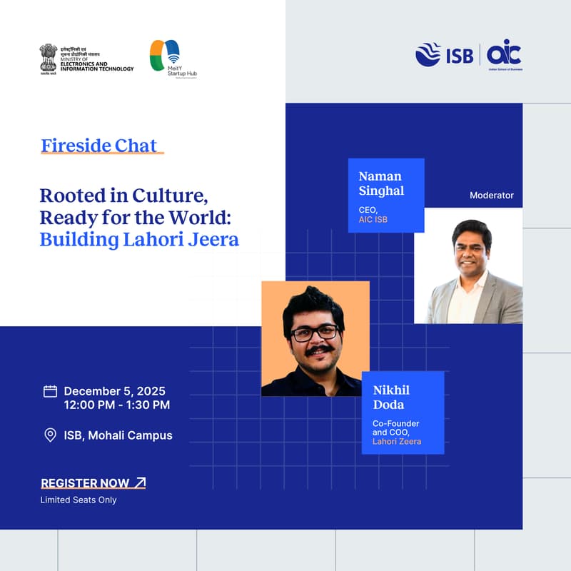 Cover Image for Fireside Chat | Rooted in Culture, Ready for the World: Building Lahori Zeera