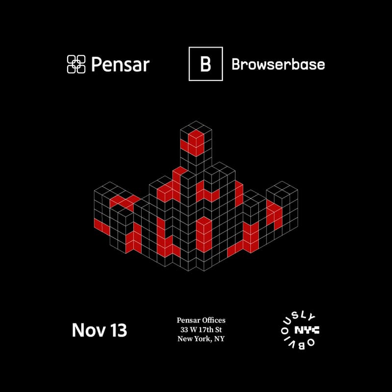 Cover Image for AI Agents After Hours w/ Browserbase & Pensar