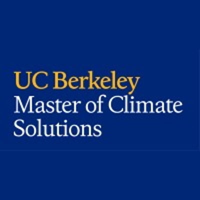 Cover Image for Spring Reception | Master of Climate Solutions, UC Berkeley