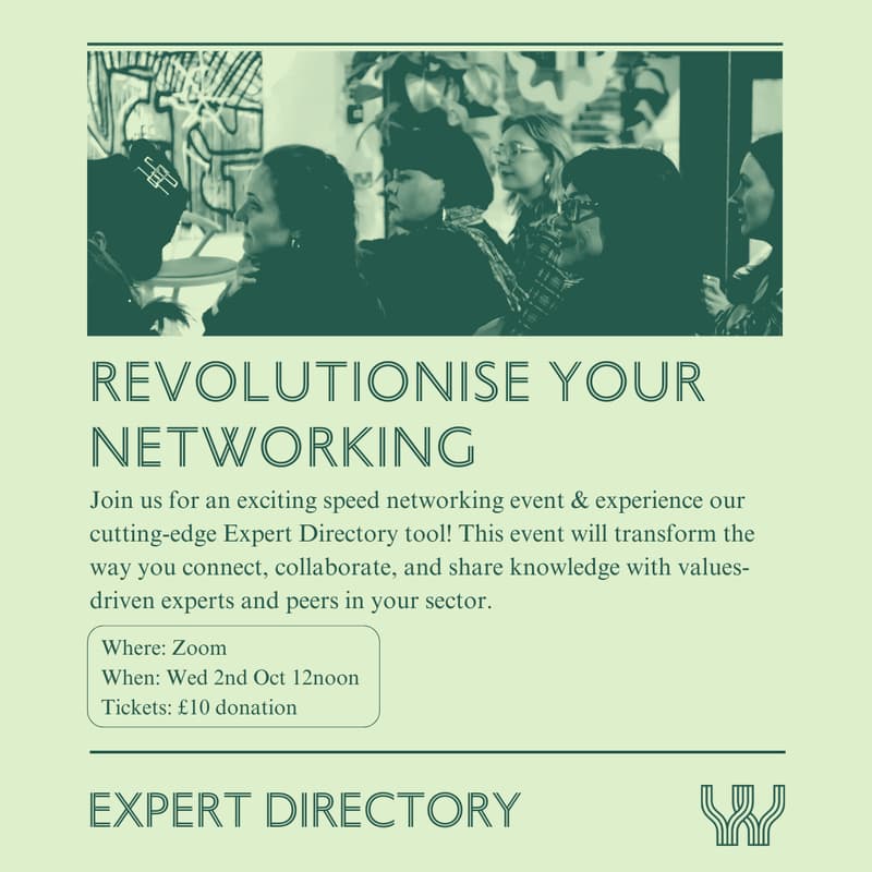 Cover Image for Revolutionise Your Networking: Speed Networking & Match Making for Values Driven Founder