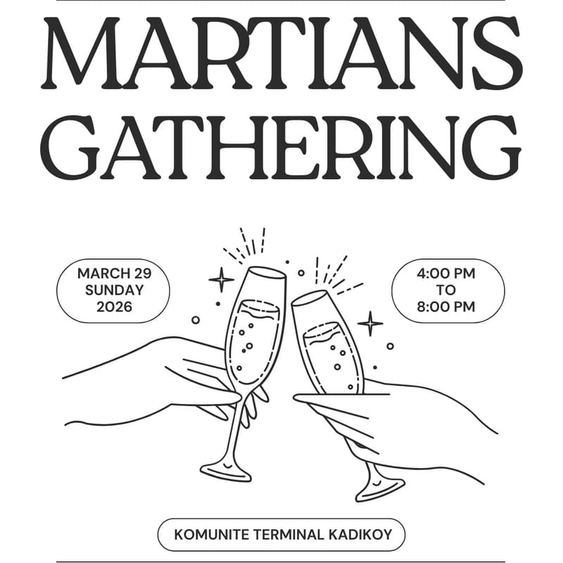 Cover Image for Martians Gathering