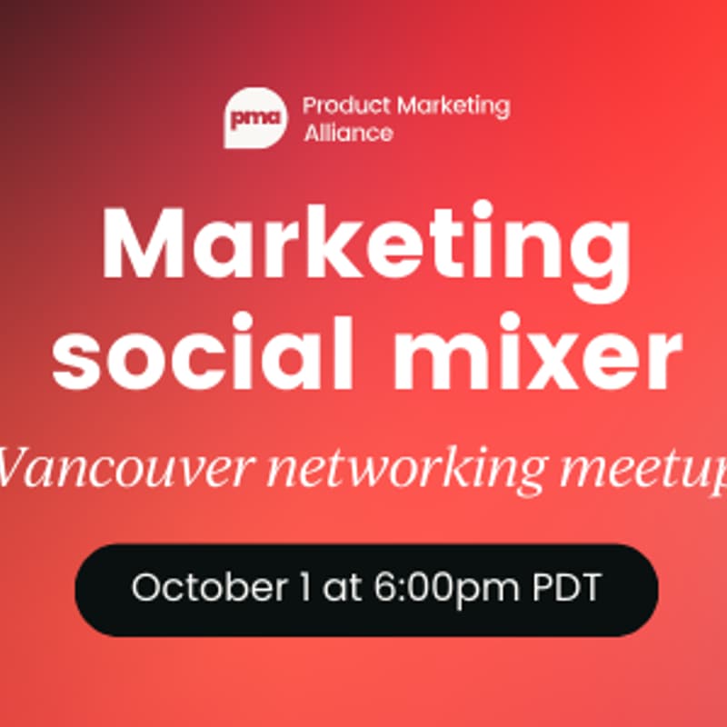 Cover Image for PMA Marketing Social Mixer