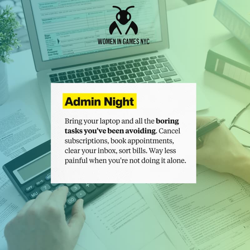 Cover Image for Admin Night