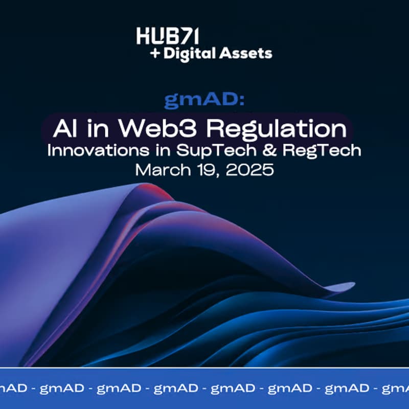 Cover Image for gmAD: AI in Web3 Regulation – Innovations in SupTech & RegTech