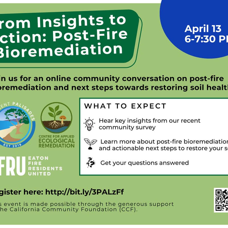 Cover Image for From Insights to Action: Post-Fire Bioremediation