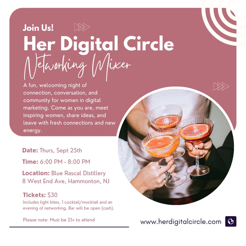 Cover Image for Her Digital Circle Networking Mixer