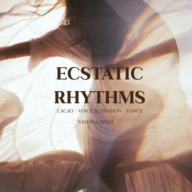 Cover Image for ECSTATIC RHYTHMS · Cacao & Dance - Special Guest: Percussionist YUG