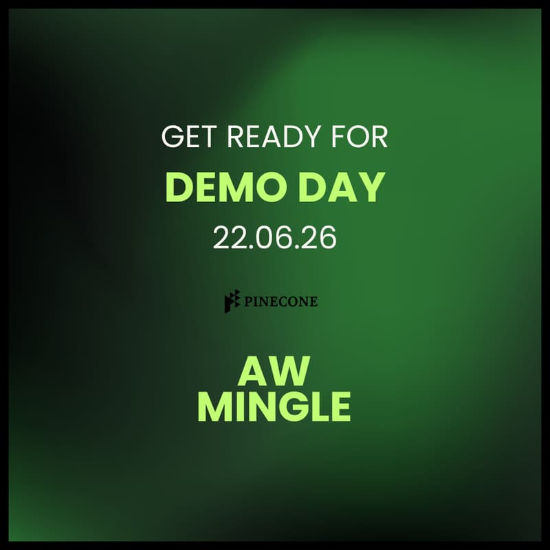 Cover Image for Pinecone Ventures Demo and Mingle