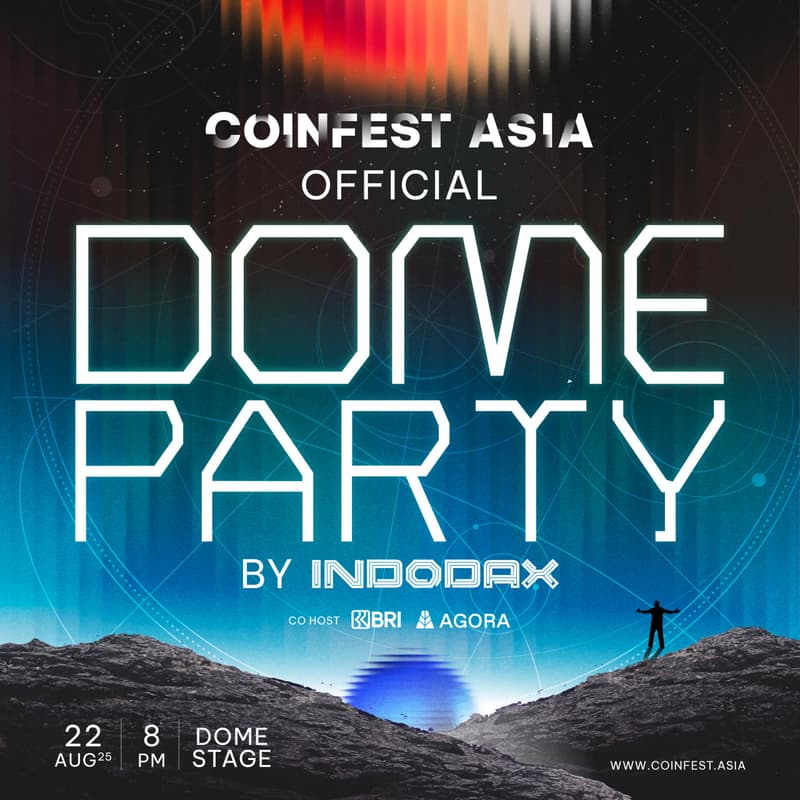 Cover Image for Coinfest Asia Official Dome Party by Indodax