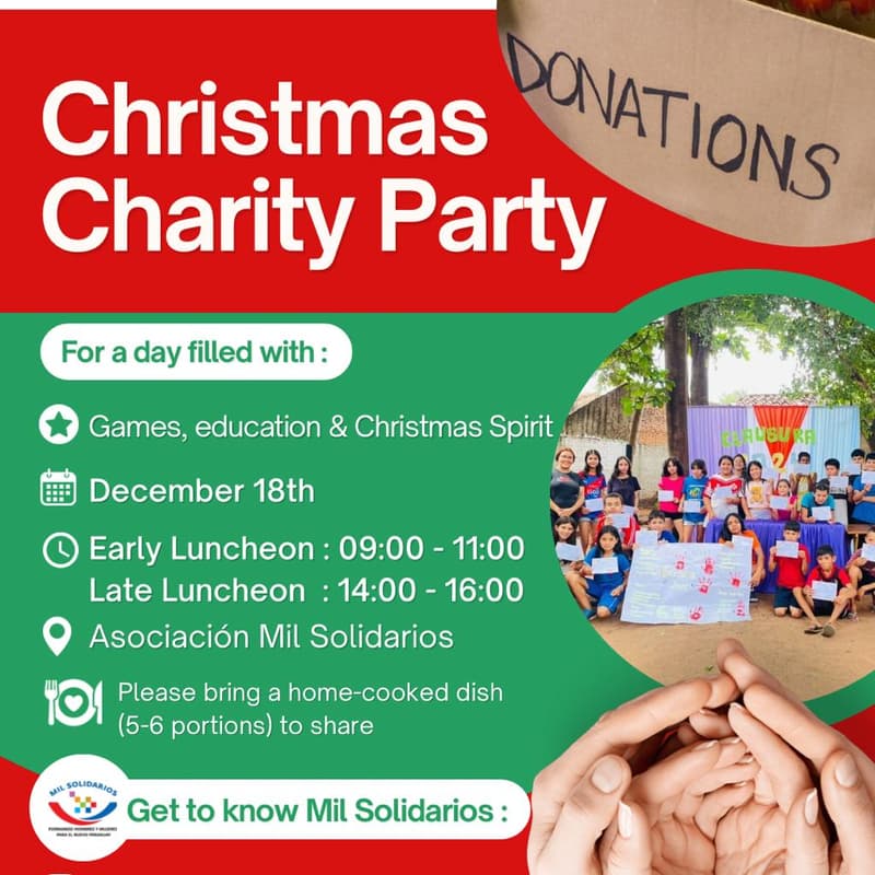 Foto de portada de ASU: Christmas Charity Party (10:00-11:00)