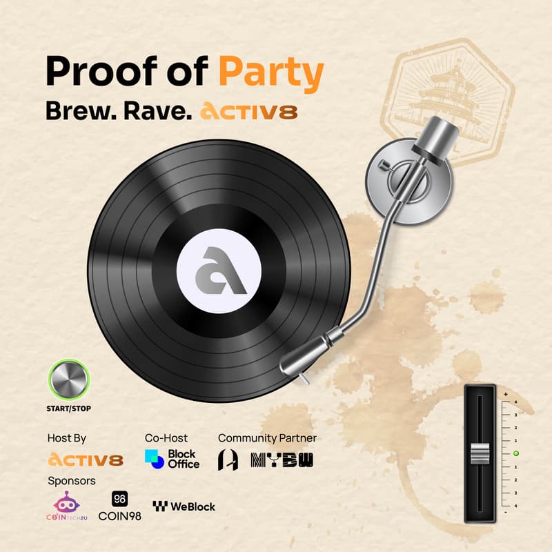 Cover Image for Proof of Party: Brew. Rave. ACTIV8. Seoul