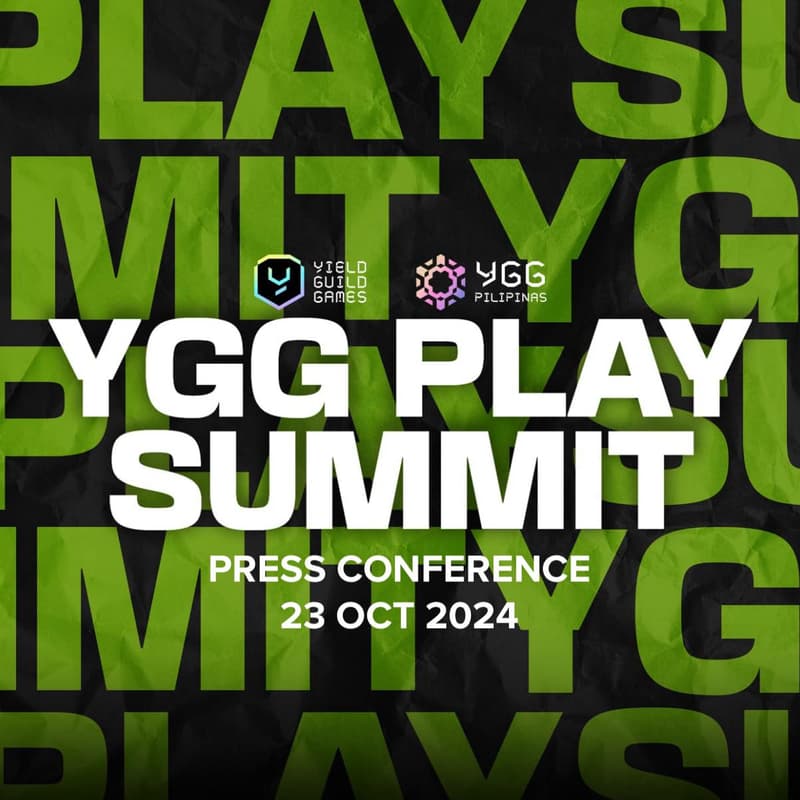 Cover Image for YGG PLAY SUMMIT PRESS CONFERENCE