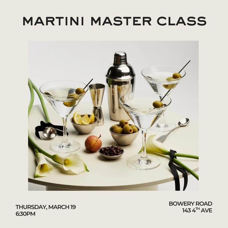 Cover Image for Martini Master Class
