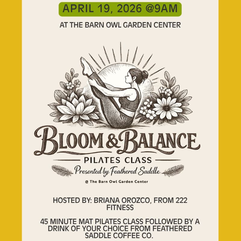 Cover Image for BLOOM & BALANCE π» Pilates Class