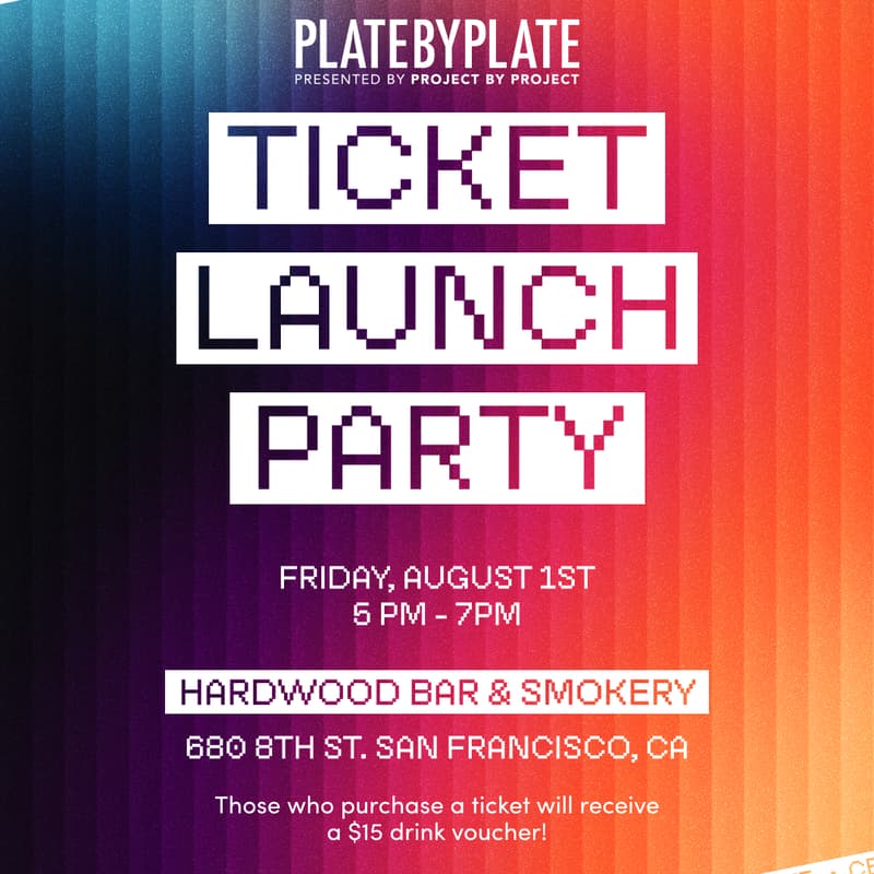 Cover Image for Plate by Plate Ticket Launch Party