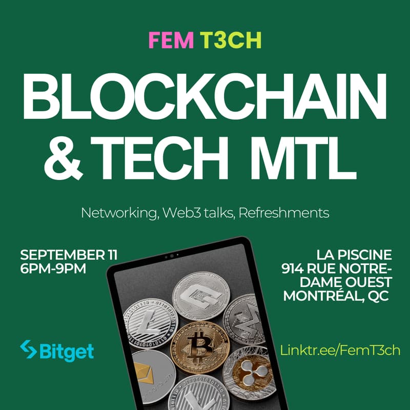 Cover Image for Blockchain & Tech Night Montreal
