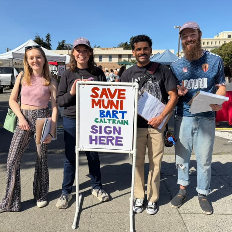 Cover Image for Signature Gathering at Rockridge BART