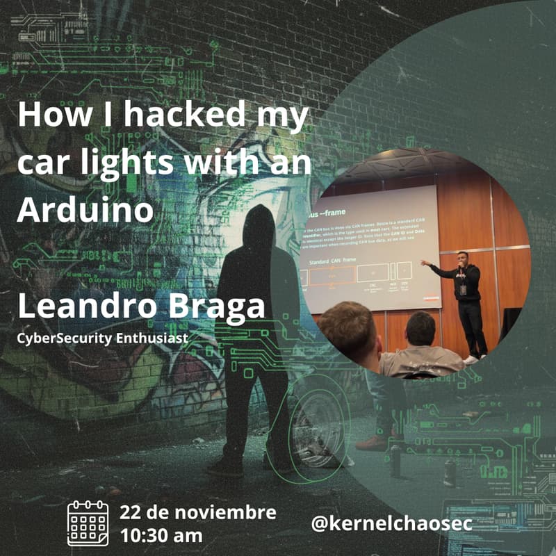 Cover Image for Meetup: Car hacking series with Leandro Braga