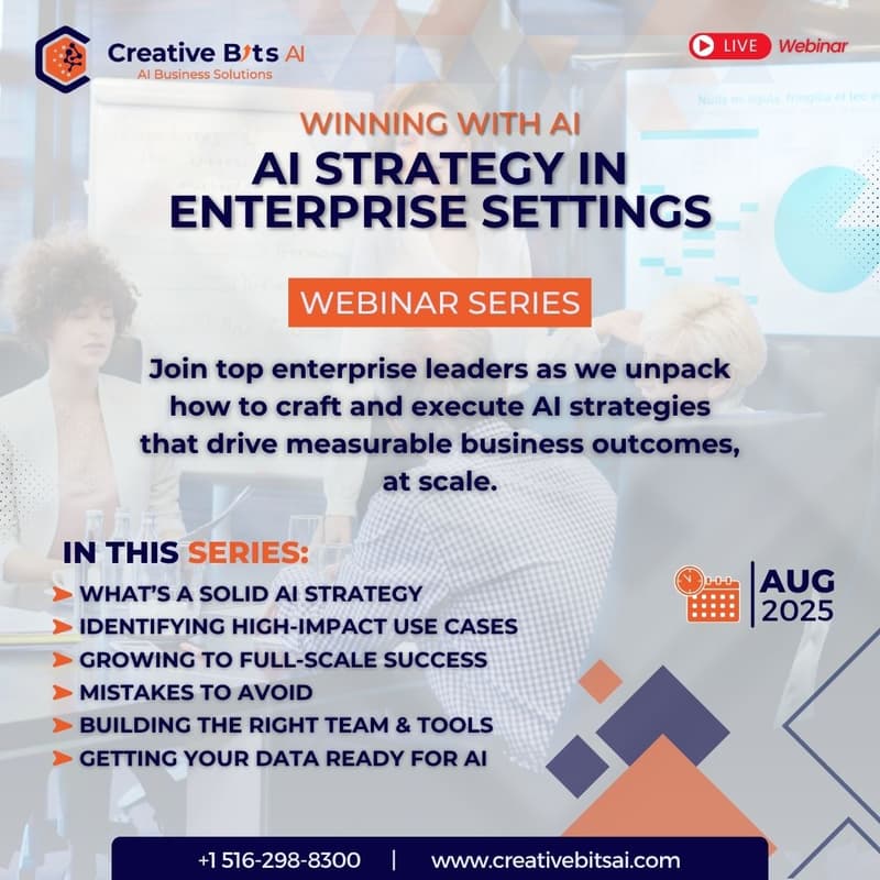 Cover Image for Winning with AI: Strategy That Drives Results in the Enterprise