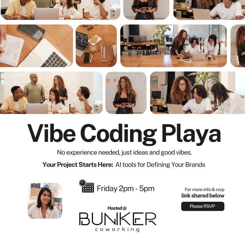 Cover Image for Vibe Coding: Branding w/ AI Workshop
