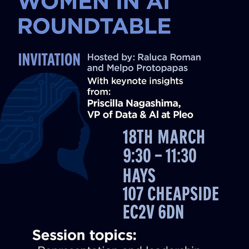 Cover Image for Women in AI - Roundtable