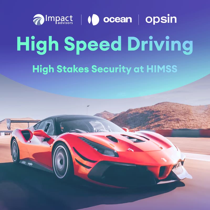 Cover Image for High Speed Driving. High Stakes Security at HIMSS