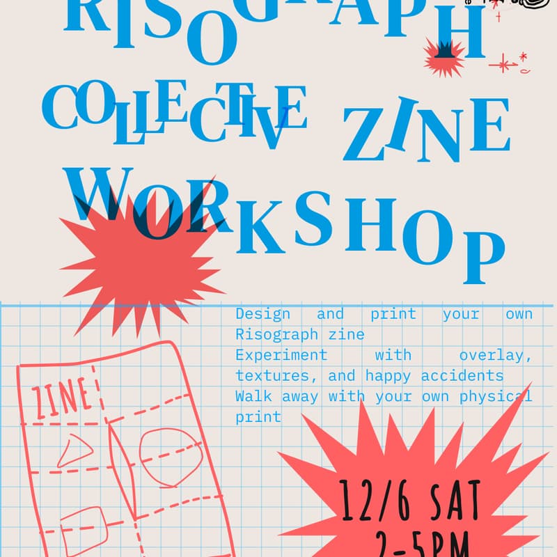 Cover Image for Risograph Collective Zine Workshop: Ice & Fire 冰与火