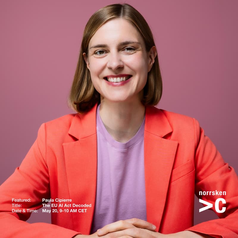 Cover Image for Norrsken VC | The EU AI Act Decoded by Paula Cipierre