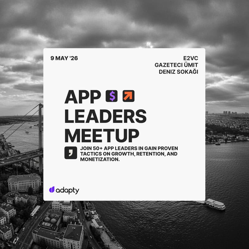 Cover Image for Mobile App Leaders Meetup — Istanbul