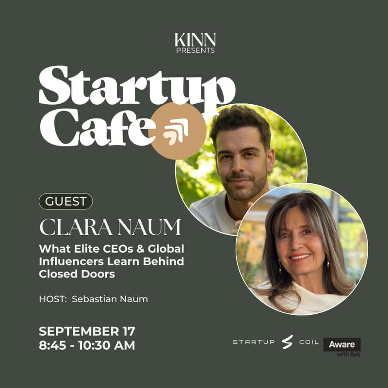 Cover Image for Startup Cafe: What Elite CEOs & Global Influencers Learn Behind Closed Doors