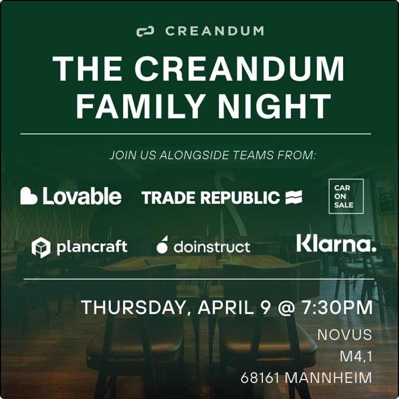 Cover Image for Creandum Family Night @ Mannheim