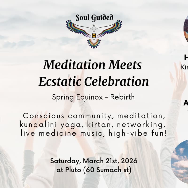 Cover Image for Ecstatic Celebration 'Spring Equinox' (Kirtan, Kundalini Yoga, Medicine Music, Sharing Circles)