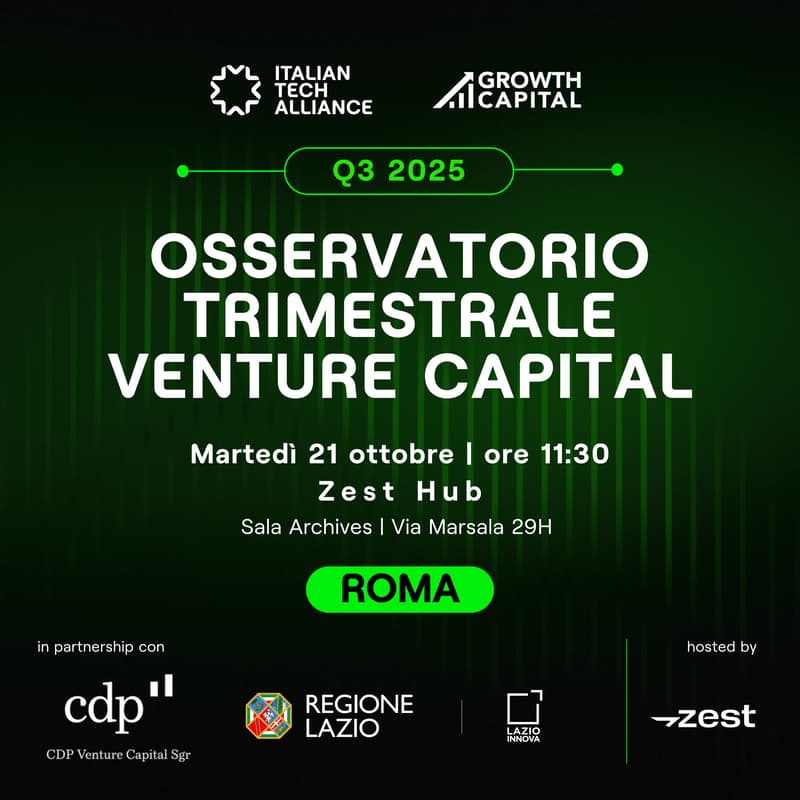 Cover Image for Osservatorio Trimestrale VC - Q3 2025 | Roma