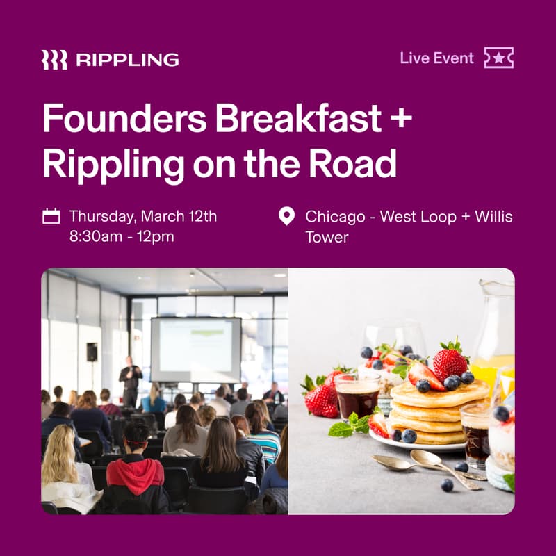 Cover Image for Founders Breakfast + Pitch Deck Frameworks w/ First Round Capital Alum