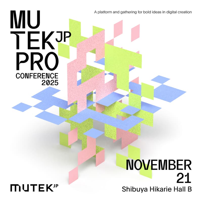 Cover Image for MUTEK.JP PRO Conference 2025 (Day 2)