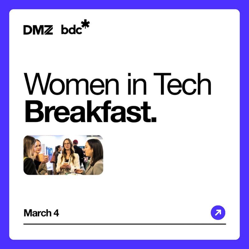 Cover Image for DMZ x BDC Capital's Thrive Platform: Women in Tech Breakfast