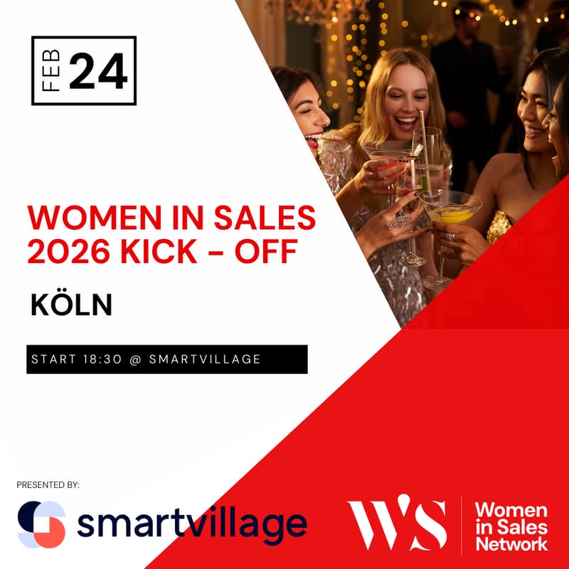 Cover Image for Next Level Sales: Women in Sales Köln  Kick- Off  2026