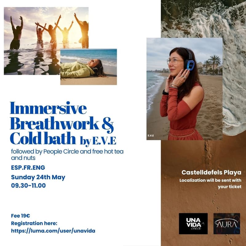 Cover Image for FR/ESP/ENG Immersive Breathwork & Cold bath by E.V.E