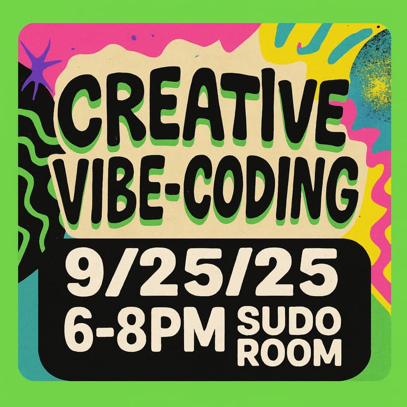 Cover Image for Creative Vibe Coding Workshop